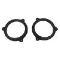 Set 2 distantiere pentru difuzoare auto, 165mm, MDF, Opel - DMOPEL06