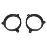 Set 2 distantiere pentru difuzoare auto, 165mm, MDF, Volvo - DMVOLV02