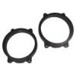 Set 2 distantiere pentru difuzoare auto, 165mm, MDF, Volvo - DMVOLV03