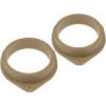 Set 2 distantiere pentru difuzoare auto, 165mm, MDF, Audi - 