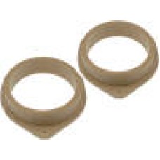 Set 2 distantiere pentru difuzoare auto, 165mm, MDF, Audi - 