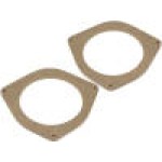 Set 2 distantiere pentru difuzoare auto, 165mm, MDF, Toyota - 