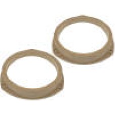 Set 2 distantiere pentru difuzoare auto, 165mm, MDF, Nissan, Opel, Renault -  Set 2 distantiere pentru difuzoare auto, 165mm, MDF, Nissan, Opel, Renault -