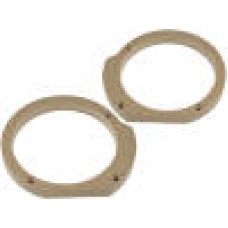 Set 2 distantiere pentru difuzoare auto, 165mm, MDF, Fiat - 