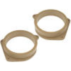 Set 2 distantiere pentru difuzoare auto, 165mm, MDF, Seat - 