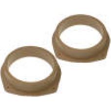 Set 2 distantiere pentru difuzoare auto, 165mm, MDF, Fiat -  Set 2 distantiere pentru difuzoare auto, 165mm, MDF, Fiat -