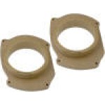Set 2 distantiere pentru difuzoare auto, 165mm, MDF, Nissan - 