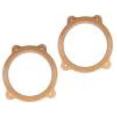 Set 2 distantiere pentru difuzoare auto, 165mm, MDF, BMW - 