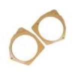 Set 2 distantiere pentru difuzoare auto, 165mm, MDF, Toyota - 