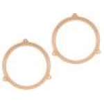 Set 2 distantiere pentru difuzoare auto, 165mm, MDF, Mazda - 