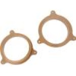 Set 2 distantiere pentru difuzoare auto, 165mm, MDF, Renault - 