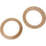 Set 2 distantiere pentru difuzoare auto, 165mm, MDF, Mercedes -  Set 2 distantiere pentru difuzoare auto, 165mm, MDF, Mercedes -