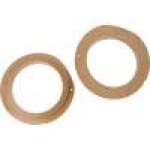 Set 2 distantiere pentru difuzoare auto, 165mm, MDF, Mercedes - 
