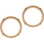 Set 2 distantiere pentru difuzoare auto, 165mm, MDF, Chevrolet, Daewoo - 