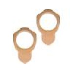Set 2 distantiere pentru difuzoare auto, 165mm, MDF, VW - 