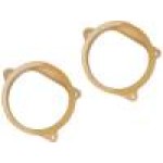 Set 2 distantiere pentru difuzoare auto, 165mm, MDF, Peugeot - 