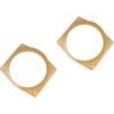 Set 2 distantiere pentru difuzoare auto, 165mm, MDF, Mitsubishi -  Set 2 distantiere pentru difuzoare auto, 165mm, MDF, Mitsubishi -