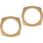 Set 2 distantiere pentru difuzoare auto, 165mm, MDF, SsangYong - 