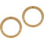 Set 2 distantiere pentru difuzoare auto, 165mm, MDF, Suzuki - 