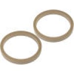 Set 2 distantiere pentru difuzoare auto, 165mm, MDF, {{Destinaţie - marca autovehiculului}} - 