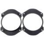 Set 2 rame pentru difuzor, 130mm, Alfa Romeo, Fiat, Lancia, Peugeot, 4CARMEDIA - RAM-20.421/K