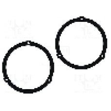 Set 2 distantiere pentru difuzoare auto, 165mm, MDF, Citroën - DMCITR05