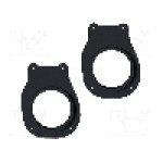 Set 2 distantiere pentru difuzoare auto, 165mm, MDF, Citroën - DMCITR06