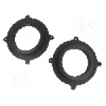 Set 2 distantiere pentru difuzoare auto, 165mm, MDF, Mazda - DMMAZD04