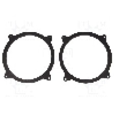 Set 2 distantiere pentru difuzoare auto, 165mm, MDF, Mercedes - DMMERC09