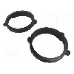 Set 2 distantiere pentru difuzoare auto, 165mm, MDF, Saab - DMSAAB01