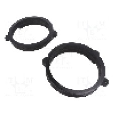 Set 2 distantiere pentru difuzoare auto, 165mm, MDF, Saab - DMSAAB01 Set 2 distantiere pentru difuzoare auto, 165mm, MDF, Saab - DMSAAB01