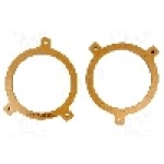 Set 2 distantiere pentru difuzoare auto, 130m, MDF, Saab - 