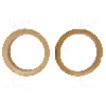 Set 2 distantiere pentru difuzoare auto, 200mm, MDF, Audi - 
