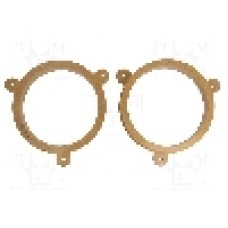 Set 2 distantiere pentru difuzoare auto, 165m, MDF, Volvo -  Set 2 distantiere pentru difuzoare auto, 165m, MDF, Volvo -