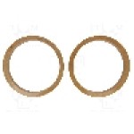 Set 2 distantiere pentru difuzoare auto, 200mm, MDF, {{Destinaţie - marca autovehiculului}} - 