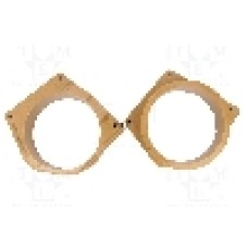 Set 2 distantiere pentru difuzoare auto, 165mm, MDF, BMW -  Set 2 distantiere pentru difuzoare auto, 165mm, MDF, BMW -