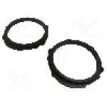 Set 2 distantiere pentru difuzoare auto, 200mm, MDF, Porsche - DMPORS03