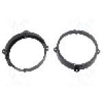 Set 2 rame pentru difuzor, 165mm, Alfa Romeo, Fiat, Hyundai, Lancia, 4CARMEDIA - RAM-20.474.2/K