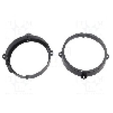 Set 2 rame pentru difuzor, 165mm, Alfa Romeo, Fiat, Hyundai, Lancia, 4CARMEDIA - RAM-20.474.2/K