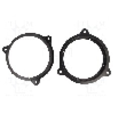 Set 2 rame pentru difuzor, 165mm, Dacia, Fiat, Nissan, Opel, Renault, Seat, Smart, 4CARMEDIA -  Set 2 rame pentru difuzor, 165mm, Dacia, Fiat, Nissan, Opel, Renault, Seat, Smart, 4CARMEDIA -