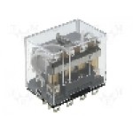 Releu electromagnetic, 110V AC, 10A, 4PDT, serie LY4, OMRON - LY4N 100/110VAC Releu electromagnetic, 110V AC, 10A, 4PDT, serie LY4, OMRON - LY4N 100/110VAC