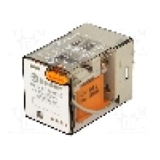 Releu electromagnetic, 110V AC, 10A, DPDT, serie 60.12, FINDER - 60.12.8.110.0000