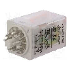Releu electromagnetic, 110V AC, 20A, 3PDT, serie R15, RELPOL - R15-2013-23-5110-WTL