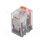 Releu electromagnetic, 110V AC, 5A, 4PDT, serie HR60, LOVATO ELECTRIC - HR604CA110