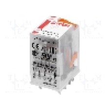 Releu electromagnetic, 110V AC, 6A, 4PDT, serie R4N, RELPOL - R4N-2014-23-5110-WT Releu electromagnetic, 110V AC, 6A, 4PDT, serie R4N, RELPOL - R4N-2014-23-5110-WT