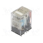 Releu electromagnetic, 110V DC, 5A, 4PDT, serie MY4, OMRON - MY4 100/110VDC (S)