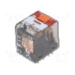 Releu electromagnetic, 115V AC, 6A, 4PDT, serie PT, TE Connectivity - 9-1419111-0