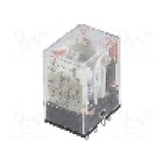 Releu electromagnetic, 120V AC, 3A, 4PDT, serie MY-GS, OMRON - MY4N-GS 110/120VAC