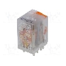 Releu electromagnetic, 120V AC, 6A, 4PDT, serie R4N, RELPOL - R4N-2014-23-5120-WT