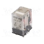 Releu electromagnetic, 12V AC, 10A, DPDT, serie MY2, OMRON - MY2 12VAC (S) Releu electromagnetic, 12V AC, 10A, DPDT, serie MY2, OMRON - MY2 12VAC (S)